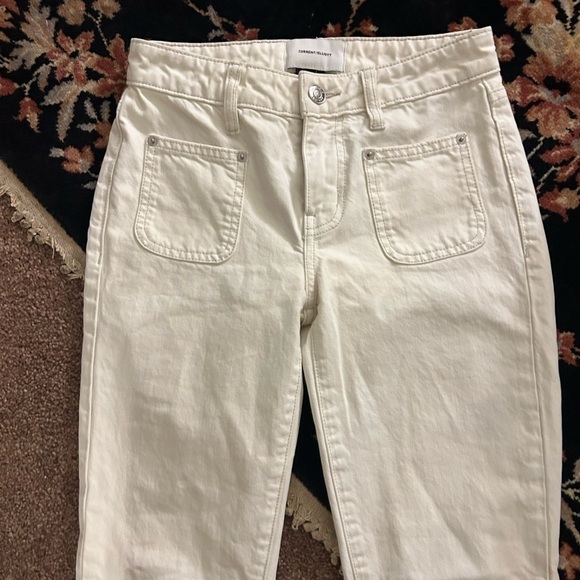 Current/Elliot Cream Jeans - Picture 4 of 7